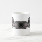 Mug Clan Moffat Tartan Heart (Centre)