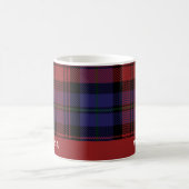 Mug Clan personnalisé MacLachlan Tartan Nom du plan (Centre)