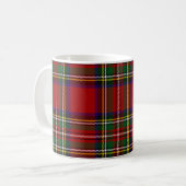 Mug Clan PixDezines stewart tartan (Devant gauche)