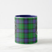 Mug Clan Sinclair Crest & Hunting Tartan (Centre)