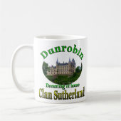 Mug Clan Sutherland Dream of Home Dunrobin Castle (Gauche)