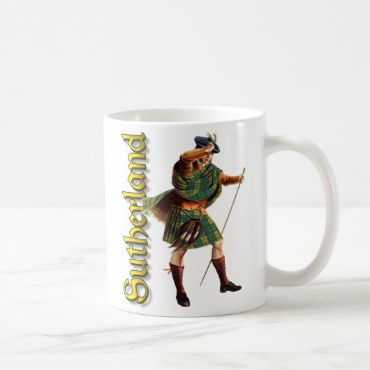 Mug Clan Sutherland Old Scotland (Droite)