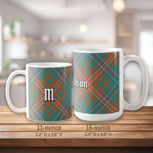 Mug Clan Wilson Ancienne Tartan