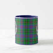 Mug Clan Wood Crest & Tartan (Centre)
