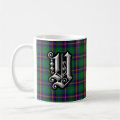 Mug Clan Young Letter Y Monogram Tartan (Gauche)