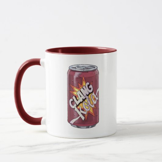 Mug Clang Kola, deux tonalités pour les ingénieurs spa (Gauche)