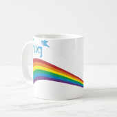 Mug Clapotis d'arc-en-ciel d'ODEUR DE RENFERMÉ (Devant gauche)