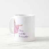 Mug Clara and the Nutcracker Illustration with Name (Devant gauche)