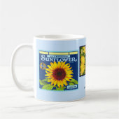 Mug - Claremont CA - Fruit Crate Étiquettes (Gauche)