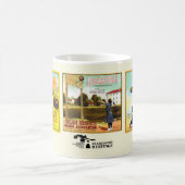 Mug - Claremont CA - Fruit Crate Étiquettes (Centre)