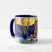Mug Clarence Gagnon art, Soirée, Sienne (Devant gauche)