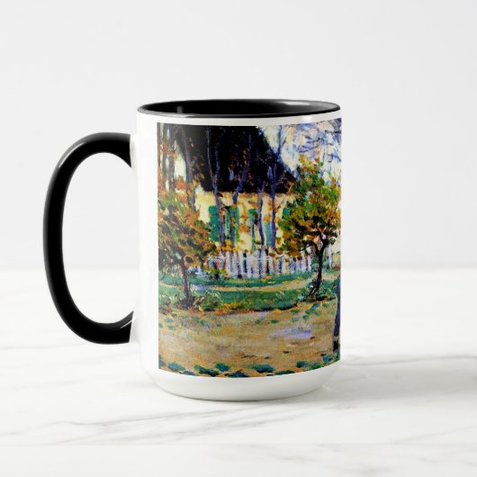 Mug Clarence Gagnon - Scène Automne, Baie-Saint-Paul, (Gauche)