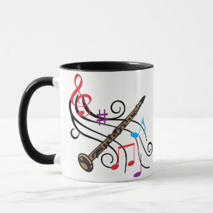 Mug Clarinet Avec Musique
