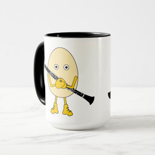 Mug Clarinet Egghead (Devant gauche)