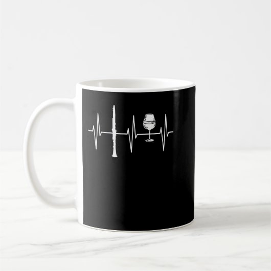 Mug Clarinet Funny Wine Lover Clarinetist Clarinet Pla (Gauche)