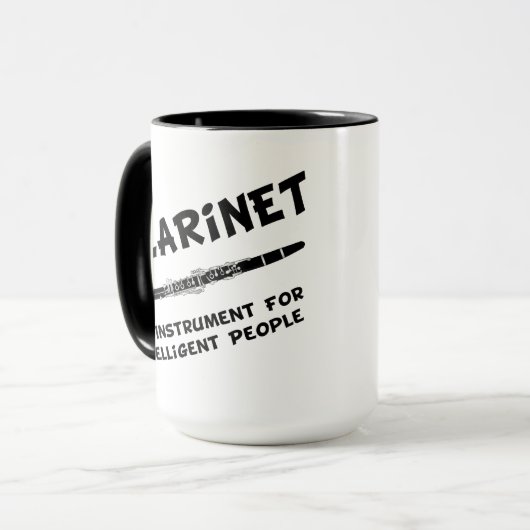Mug Clarinet intelligent (Devant gauche)