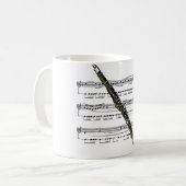 Mug Clarinet musical 09 B (Devant gauche)