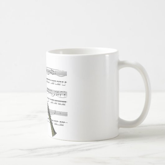 Mug Clarinet musical 09 B (Droite)