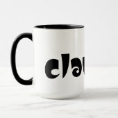 Mug Clarinet Petit Coeur (Gauche)