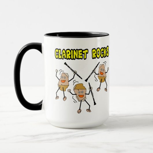 Mug Clarinet Rocks (Gauche)