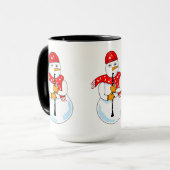 Mug Clarinet Snowman (Devant gauche)