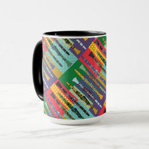 Mug Clarinets à motifs