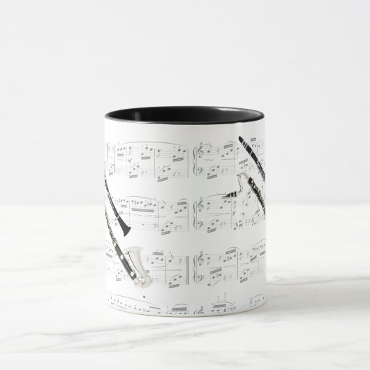 Mug - Clarinets avec partitions (Centre)