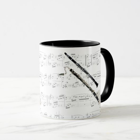 Mug - Clarinets avec partitions (Devant droit)