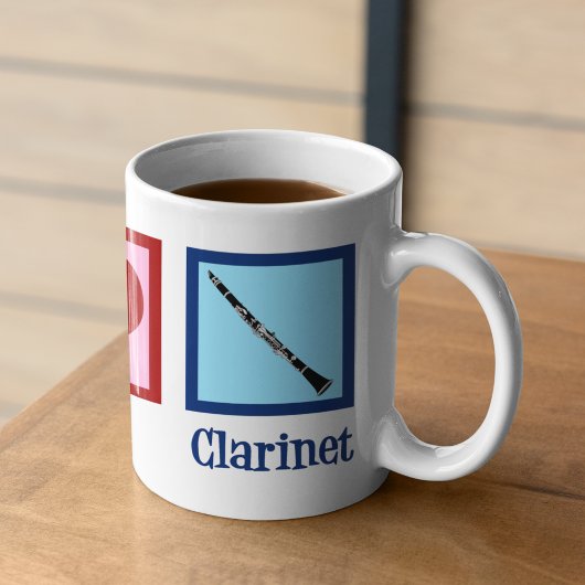 Mug Clarinets d'amour pour la paix