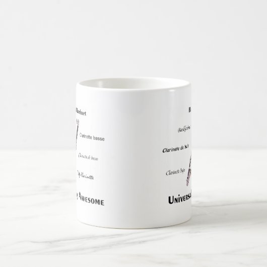 Mug Clarinette basse (Centre)