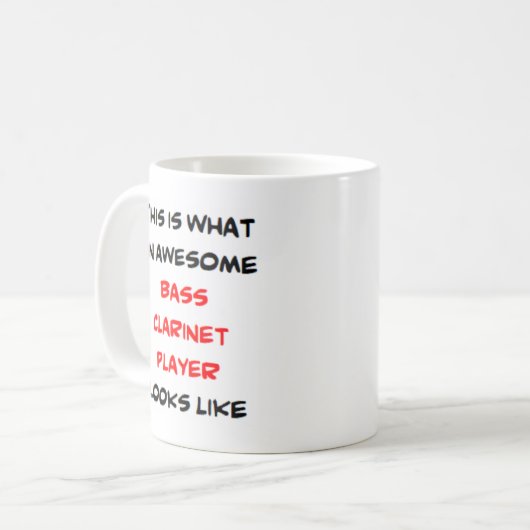 Mug clarinette basse, super (Devant gauche)