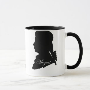 Mug Clarinettiste Anton Stadler et compositeur Mozart 