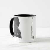 Mug Clarinettiste Anton Stadler et compositeur Mozart  (Devant gauche)