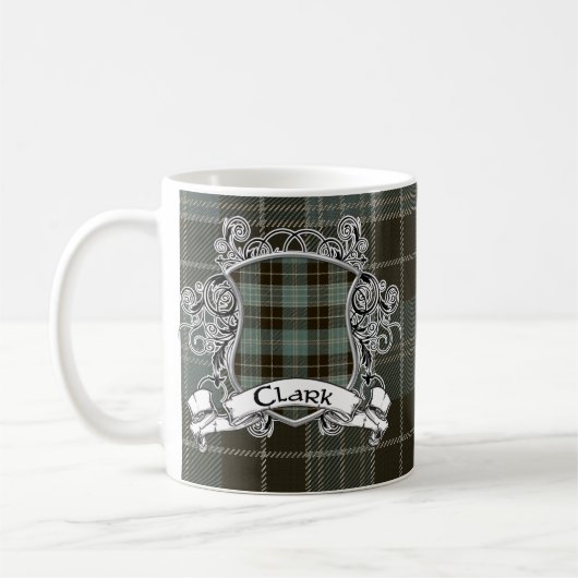 Mug Clark Tartan Shield (Gauche)