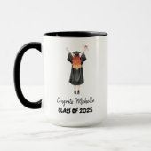 Mug Class of 2025 Graduation Personalized (Gauche)