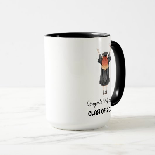 Mug Class of 2025 Graduation Personalized (Devant droit)