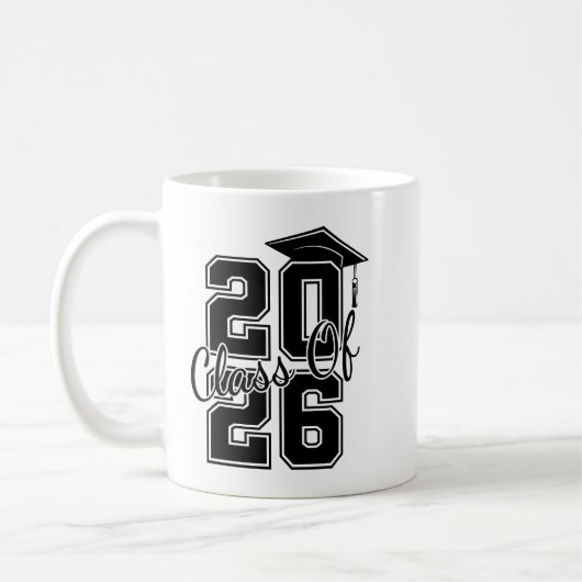 Mug Class of 2025 Graduation Personalized Photo (Gauche)