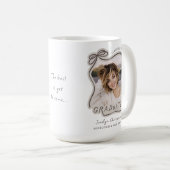 Mug Class of 2026 Custom Bow Photo Graduation (Devant droit)