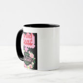 Mug Class of 2026 Graduate She Did It Pink Floral Grad (Devant gauche)