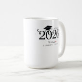 Mug Class of 2026 Senior Year Graduation Custom Name  (Devant droit)