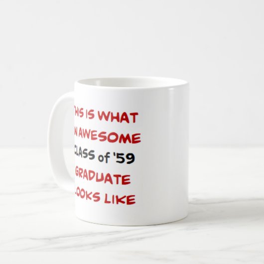 Mug class of '59 grad (Devant gauche)
