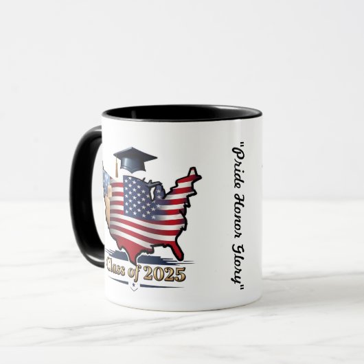 Mug "Class Pride USA" (Devant gauche)