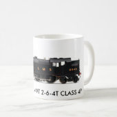 Mug CLASSE 4P de LMS STANIER 4MT 2-6-4T (Devant droit)
