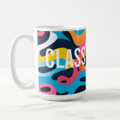 Mug Classe D'Art Abstrait De 2025 Personnalisé (Gauche)