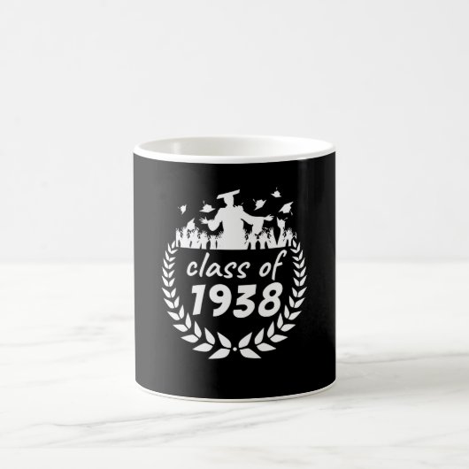 Mug classe de 1938 graduation ou conception de réunion (Centre)