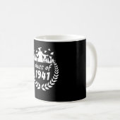 Mug classe de 1941 graduation ou conception de réunion (Devant droit)
