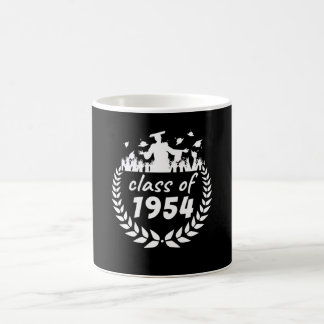 Mug classe de 1954 diplôme ou dessin de réunion par an