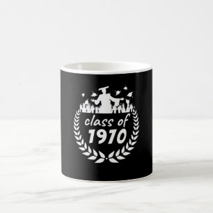Mug classe de 1970 graduation ou conception de réunion