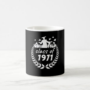 Mug classe de 1971 graduation ou conception de réunion