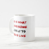 Mug classe de 1979, génial (Devant gauche)